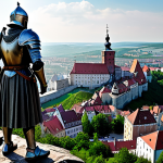 리니지 복귀 유저를 위한 팁 - **Prompt:** "A fully clothed knight in shining, yet modest, Polish armor standing triumphantly atop ...